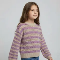 YAMP - Saco para Niña de Rayas
