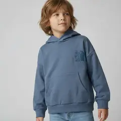 YAMP - Saco Con capucha para Niño con Logo de Algodón