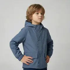 YAMP - Chaqueta Con capucha para Niño Casual