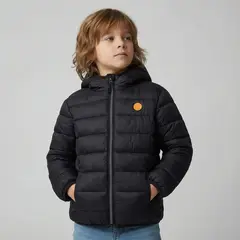 YAMP - Chaqueta Con capucha para Niño Acolchado