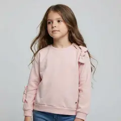 YAMP - Saco para Niña con aplique de Algodón