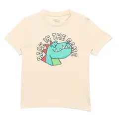 YAMP - Camiseta para Niño con Estampado de Algodón