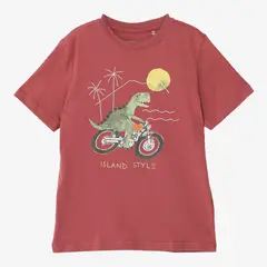YAMP - Camiseta para Niño con Estampado de Algodón