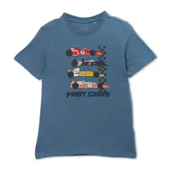 YAMP - Camiseta para Niño con Estampado de Algodón