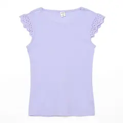 YAMP - Camiseta para Niña de Algodón