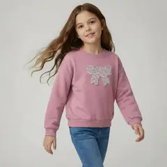 YAMP - Saco para Niña con Estampado de Algodón