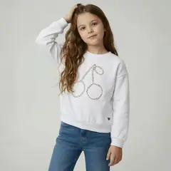 YAMP - Saco para Niña con Estampado de Algodón