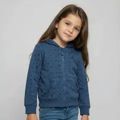 YAMP - Saco Con capucha para Niña de Algodón