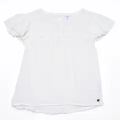 YAMP - Blusa para Niña Manga corta de Algodón