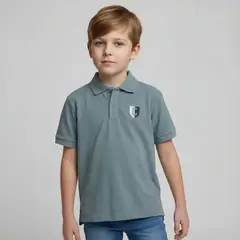 CONIGLIO - Camiseta polo para Niño con Logo Manga corta de Algodón