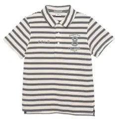 CONIGLIO - Camiseta para de Niño Rayas Con cuello Manga corta de Algodón
