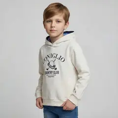 CONIGLIO - Saco Con capucha para Niño con Estampado de Algodón