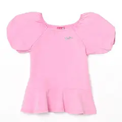 BARBIE - Camiseta para Niña con Logo Manga corta de Algodón