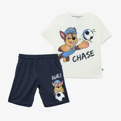 PAW PATROL - Set Camiseta manga corta + Pantaloneta para Niño