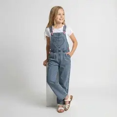 BARBIE - Jardinera para Niña de Algodón