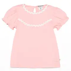CONIGLIO - Camiseta para Niña Manga corta de Algodón