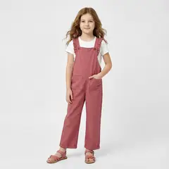 CONIGLIO - Jardinera para Niña con Boleros de Algodón