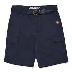 CONIGLIO - Bermuda para Niño Cargo de Algodón
