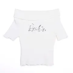 BARBIE - Camiseta para Niña con Lentejuelas Manga corta de Algodón