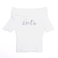 BARBIE - Camiseta para Niña con Lentejuelas Manga corta de Algodón