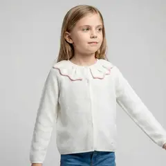 CONIGLIO - Saco Con cuello para Niña de Algodón