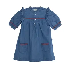 CONIGLIO - Vestido para Niña Manga larga de Algodón