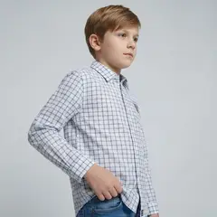 CONIGLIO - Camisa para Niño con Logo Manga larga de Algodón