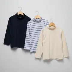 YAMP - Sacos para Niño Pack de 3 unidades Con cuello Manga larga de Algodón