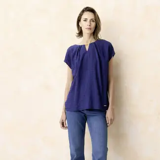 STEFANO COCCI - Blusa Mujer con Estampado Manga corta