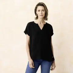 SOUTHLAND - Blusa Mujer con Estampado Manga corta Stefano Cocci
