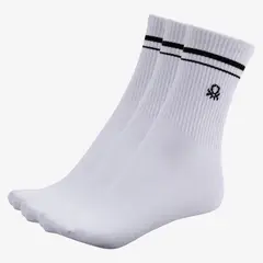 BENETTON - Pack de 3 Medias para Mujer Largo