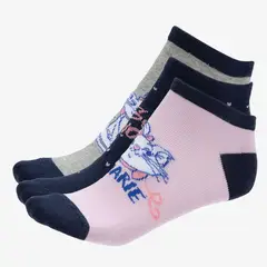 DISNEY - Pack de 3 Medias para Mujer Corto