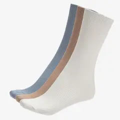 BLU - Pack de 3 Medias para Mujer Largo