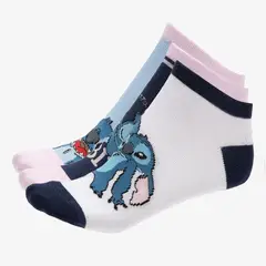 DISNEY - Pack de 3 Medias para Mujer Corto