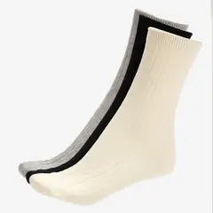 BLU - Pack de 3 Medias para Mujer Largo