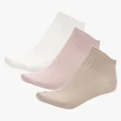 BLU - Pack de 3 Medias para Mujer Corto