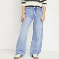 SYBILLA - Jean Wide leg Tiro medio Mujer