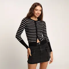 SYBILLA - Cardigan Mujer Slim fit