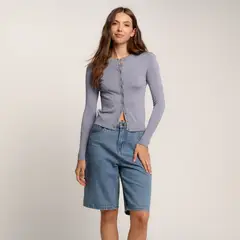 SYBILLA - Cardigan Mujer Slim fit