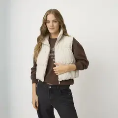 SYBILLA - Chaleco Mujer Acolchado