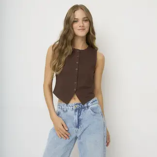 SYBILLA - Blusa Mujer Sin mangas