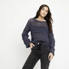 SYBILLA - Saco Mujer Tejido