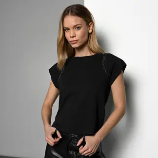 DENIMLAB - Camiseta Mujer Manga corta de Algodón