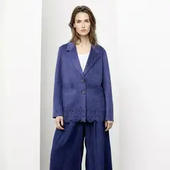APOLOGY - Blazer Mujer con Ojalillo