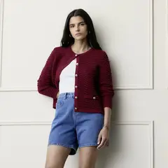 BASEMENT - Saco Mujer de Algodón