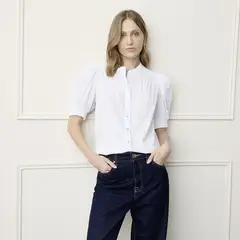 BASEMENT - Blusa Mujer Manga corta