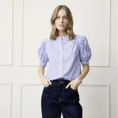 BASEMENT - Blusa Mujer Manga corta