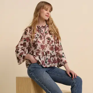 UNIVERSITY CLUB - Blusa Mujer Manga 3/4