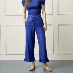 BASEMENT - Pantalón Recto Mujer