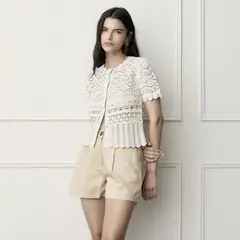 BASEMENT - Cardigan Mujer Tejido Slim